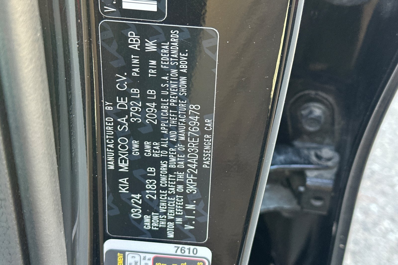 Used 2024 Kia Forte LXS FWD image 51