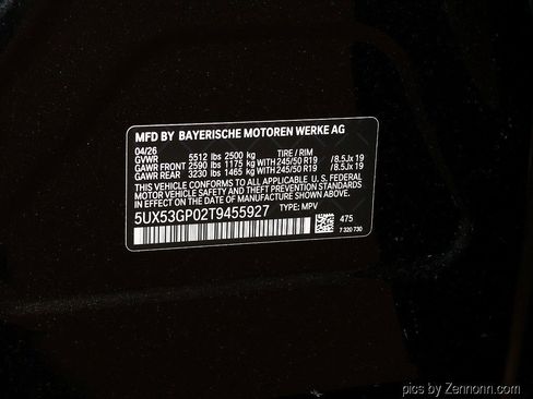 Used 2026 BMW X3 xDrive30i w/ M Sport Package AWD/4WD image 9