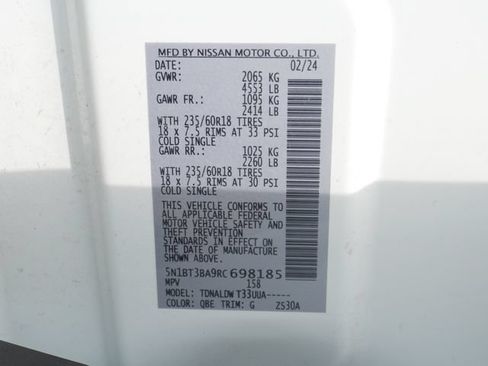 Used 2024 Nissan Rogue SV FWD image 23