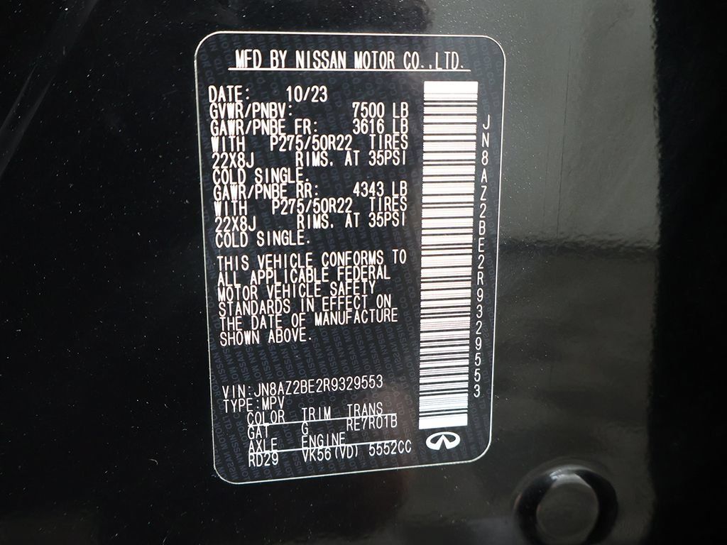 Used 2024 INFINITI QX80 Sensory AWD/4WD image 68