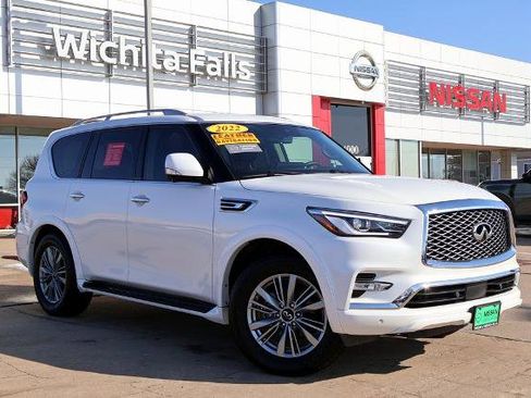 Used 2022 INFINITI QX80 Luxe w/ Cargo Package image 1