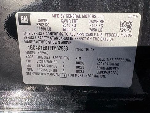 Used 2015 Chevrolet Silverado 3500 High Country w/ Duramax Plus Package image 34