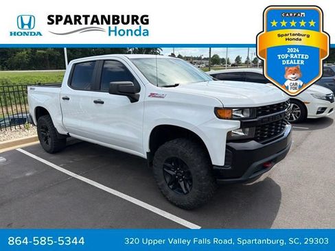 Used 2021 Chevrolet Silverado 1500 Custom Trail Boss w/ LPO, Dark Essentials Package AWD/4WD image 1
