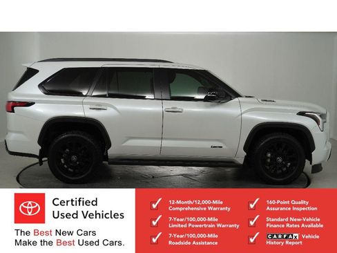 Certified 2024 Toyota Sequoia Limited w/ Nightshade Package AWD/4WD image 2