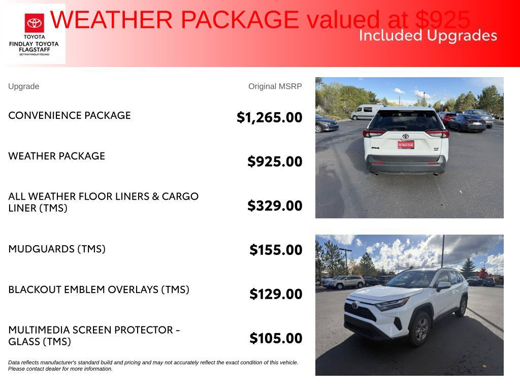 Used 2025 Toyota RAV4 XLE w/ Convenience Package AWD/4WD image 7