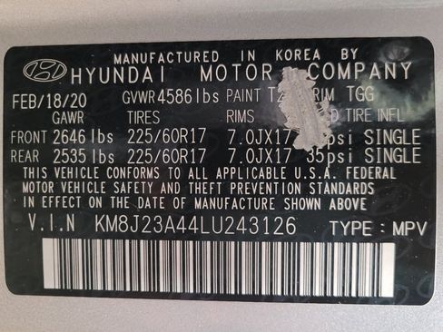Used 2020 Hyundai Tucson SE FWD image 33