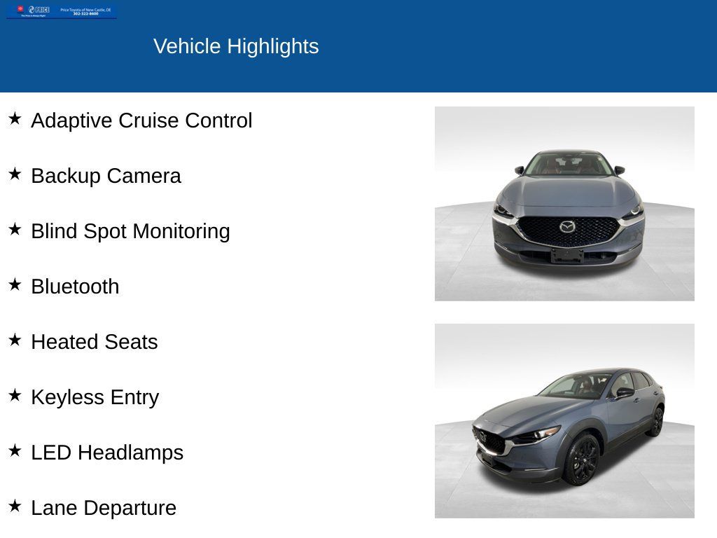 Used 2024 MAZDA CX-30 AWD 2.5 S w/ Preferred Package image 2