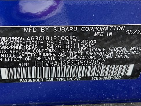 New 2025 Subaru WRX Premium w/ Accessory Package #2 image 24