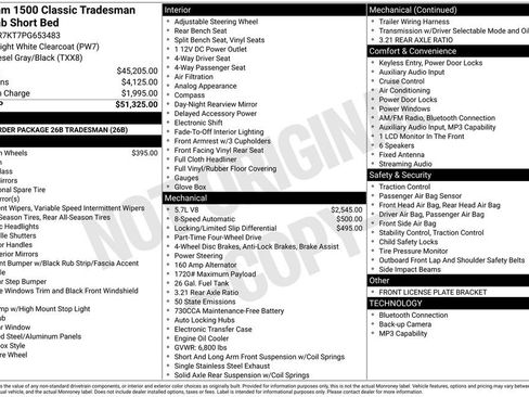 Used 2023 RAM 1500 Tradesman AWD/4WD image 6