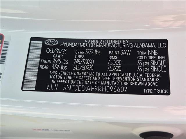 Used 2024 Hyundai Santa Cruz Limited AWD/4WD image 26