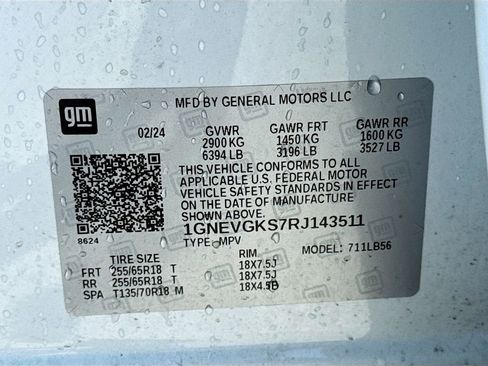 Used 2024 Chevrolet Traverse LT AWD/4WD image 33