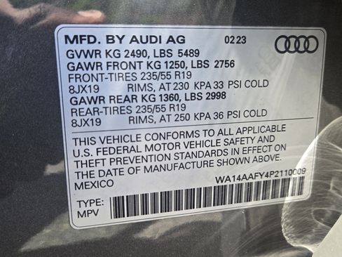 Used 2023 Audi Q5 2.0T Premium w/ Convenience Package AWD/4WD image 9