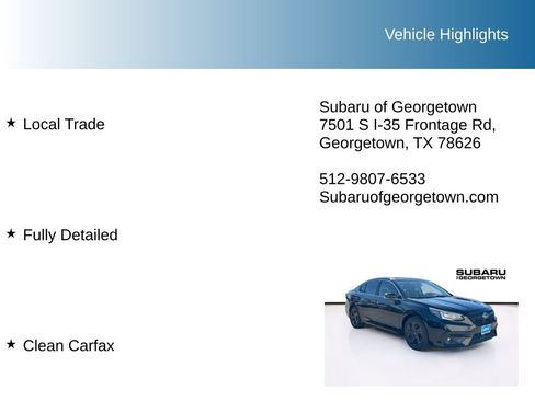 Used 2021 Subaru Legacy 2.5i Sport image 9