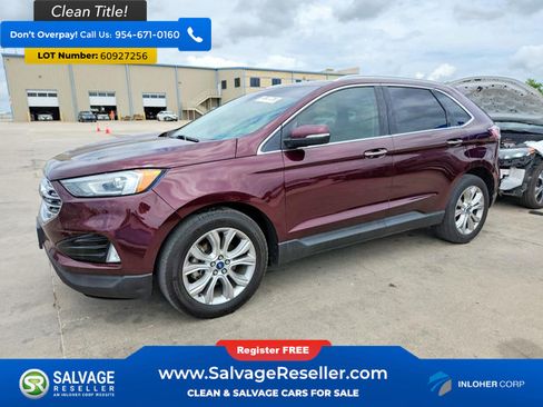 Used 2019 Ford Edge Titanium FWD image 1