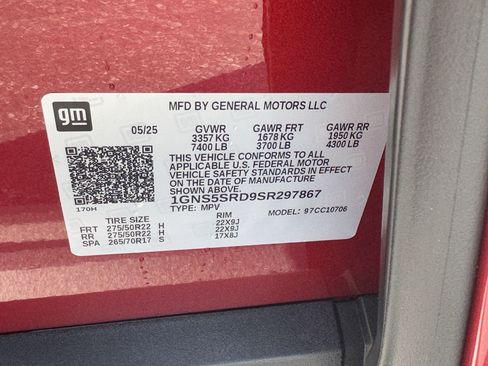 New 2025 Chevrolet Tahoe Premier image 32