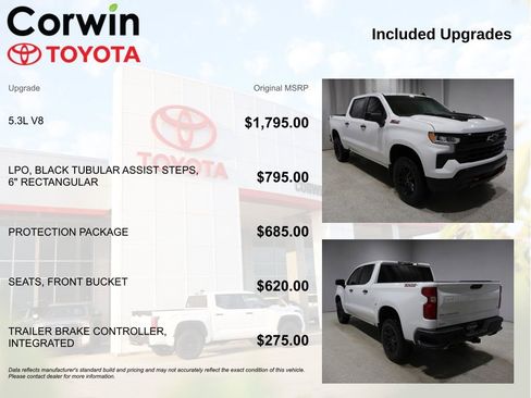 Used 2023 Chevrolet Silverado 1500 LT Trail Boss w/ Protection Package AWD/4WD image 4