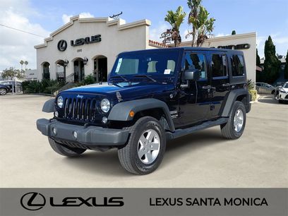 Used 2016 Jeep Wrangler Unlimited Sport w/ Quick Order Package 24S