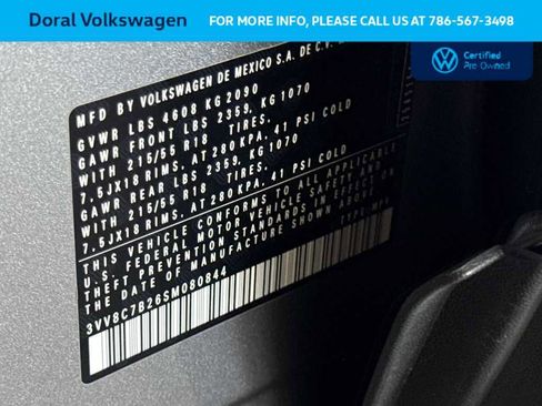 Used 2025 Volkswagen Taos S AWD/4WD image 29