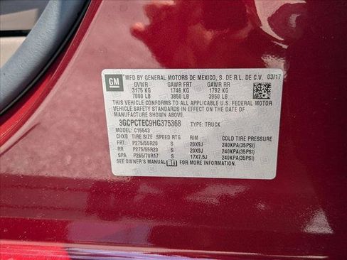 Used 2017 Chevrolet Silverado 1500 High Country RWD image 14