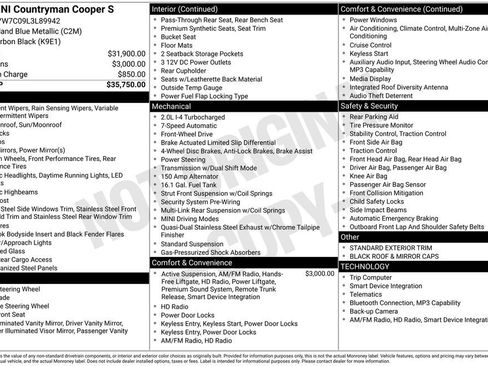 Used 2020 MINI Cooper Countryman S image 4