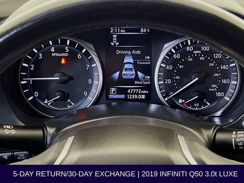 Used 2019 INFINITI Q50 Luxe w/ Essential Package (3.0T Luxe) AWD/4WD image 16