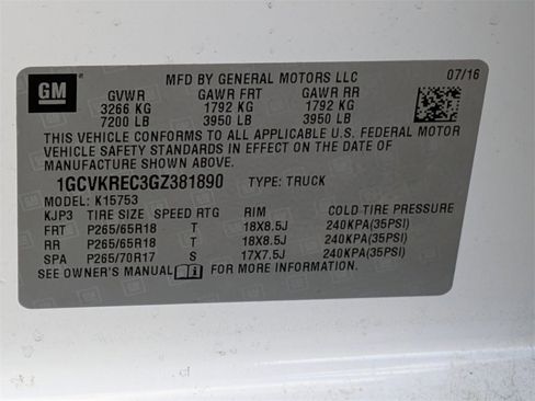 Used 2016 Chevrolet Silverado 1500 LT w/ All Star Edition image 11