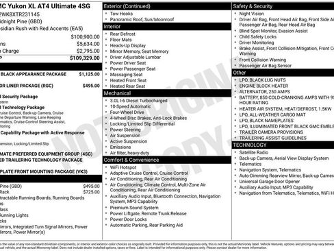 New 2026 GMC Yukon XL AT4 Ultimate AWD/4WD image 47