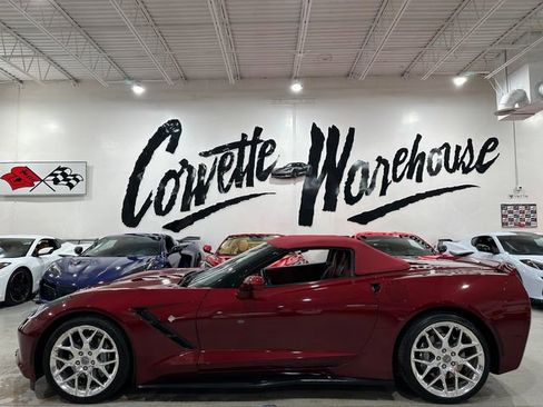 Used 2016 Chevrolet Corvette Stingray Convertible w/ 3LT Preferred Equipment Group RWD image 2