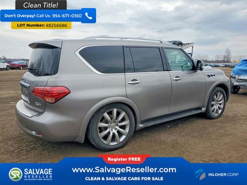 Used 2012 INFINITI QX56 4WD w/ Theater Pkg image 4