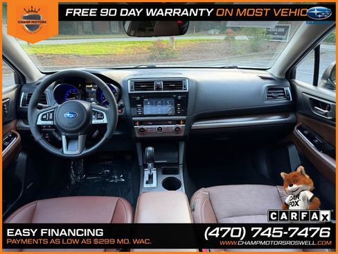 Used 2017 Subaru Outback 3.6R Touring w/ Popular Package #5A AWD/4WD image 2