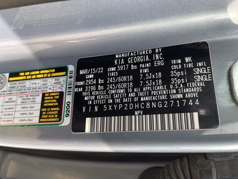 Used 2022 Kia Telluride LX AWD/4WD image 39