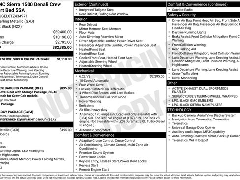 New 2026 GMC Sierra 1500 Denali AWD/4WD image 47