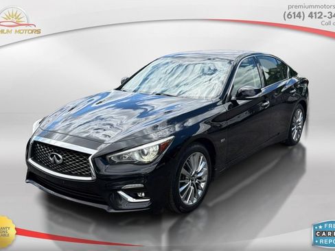 Used 2018 INFINITI Q50 Luxe w/ Essential Package (3.0T Luxe) AWD/4WD image 1