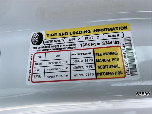 Used 2025 Ford Transit 250 148 Medium Roof w/ Load Area Protection Package RWD image 19