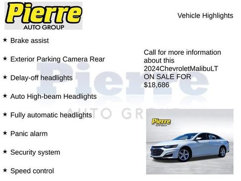 Used 2024 Chevrolet Malibu LT FWD image 14