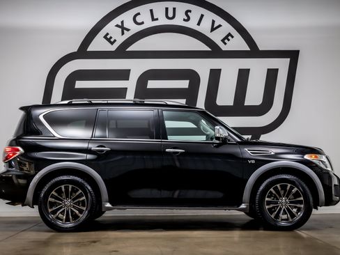 Used 2018 Nissan Armada Platinum w/ Captain Seat Package RWD image 9