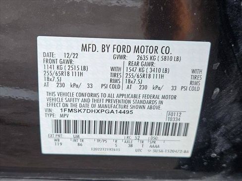 Used 2023 Ford Explorer XLT RWD image 15