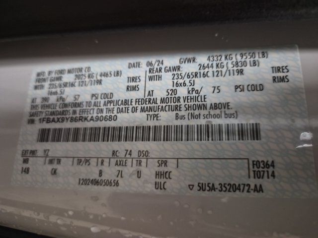 Certified 2024 Ford Transit 350 XLT AWD/4WD image 25