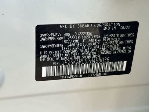 Certified 2023 Subaru Forester Touring w/ Popular Package #3 AWD/4WD image 33