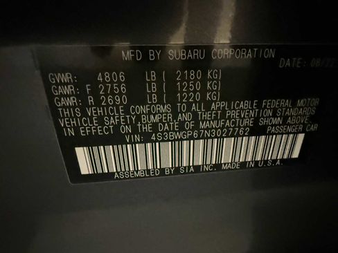 Certified 2022 Subaru Legacy Touring XT image 37