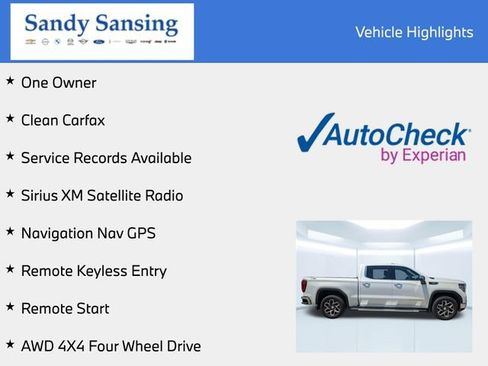 Used 2023 GMC Sierra 1500 SLT w/ SLT Premium Package AWD/4WD image 7