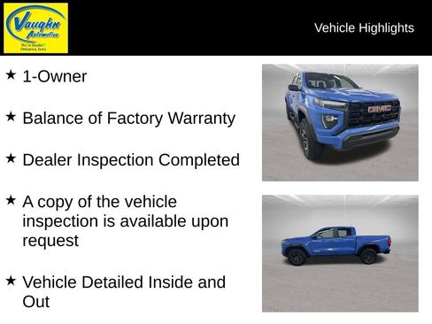 Used 2025 GMC Canyon Elevation RWD image 2