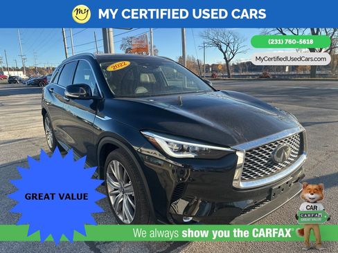 Used 2022 INFINITI QX50 Sensory image 3