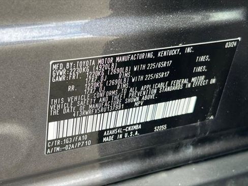 Certified 2024 Toyota RAV4 XLE w/ Convenience Package AWD/4WD image 34