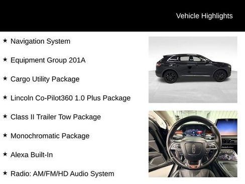 Used 2023 Lincoln Nautilus Reserve w/ Equipment Group 201A image 17