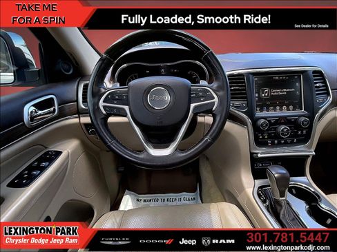 Used 2017 Jeep Grand Cherokee Overland AWD/4WD image 8