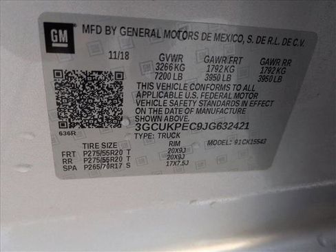 Used 2018 Chevrolet Silverado 1500 Custom w/ Texas Edition image 23