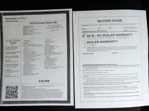 Used 2023 Hyundai Elantra SEL w/ Convenience Package image 33