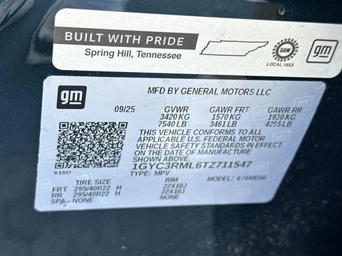 Certified 2026 Cadillac Vistiq Platinum w/ LPO, Floor Liner Package AWD/4WD image 56