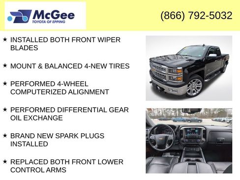 Used 2015 Chevrolet Silverado 1500 LTZ w/ Texas Edition, 1LZ Trim AWD/4WD image 8